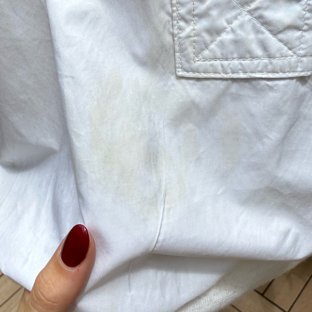 1990 Polo Ralph Lauren Ryder Cupwhite wind white sports bomber jacket - Picture 7 of 11